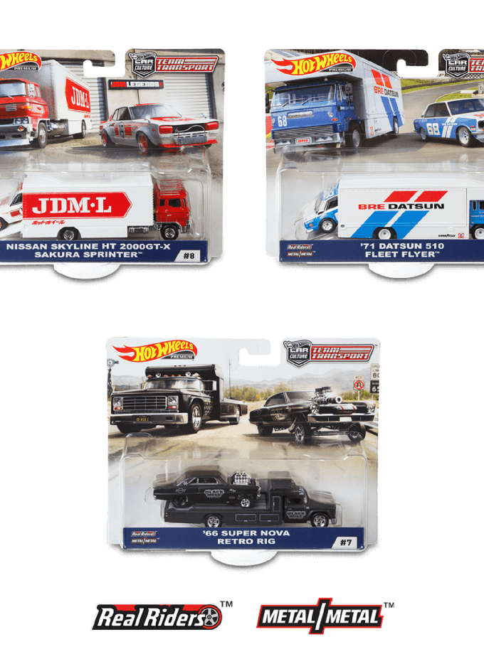 2019 Hot Wheels Team Transport C (Case-pack of 4) For Sale