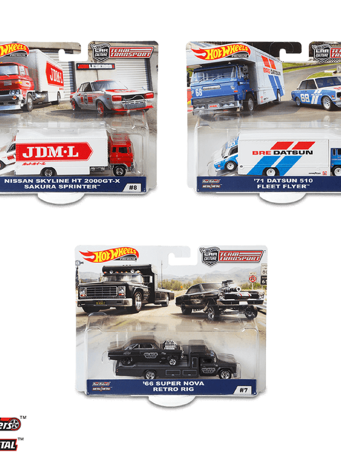 2019 Hot Wheels Team Transport D (Case-pack of 4) For Sale