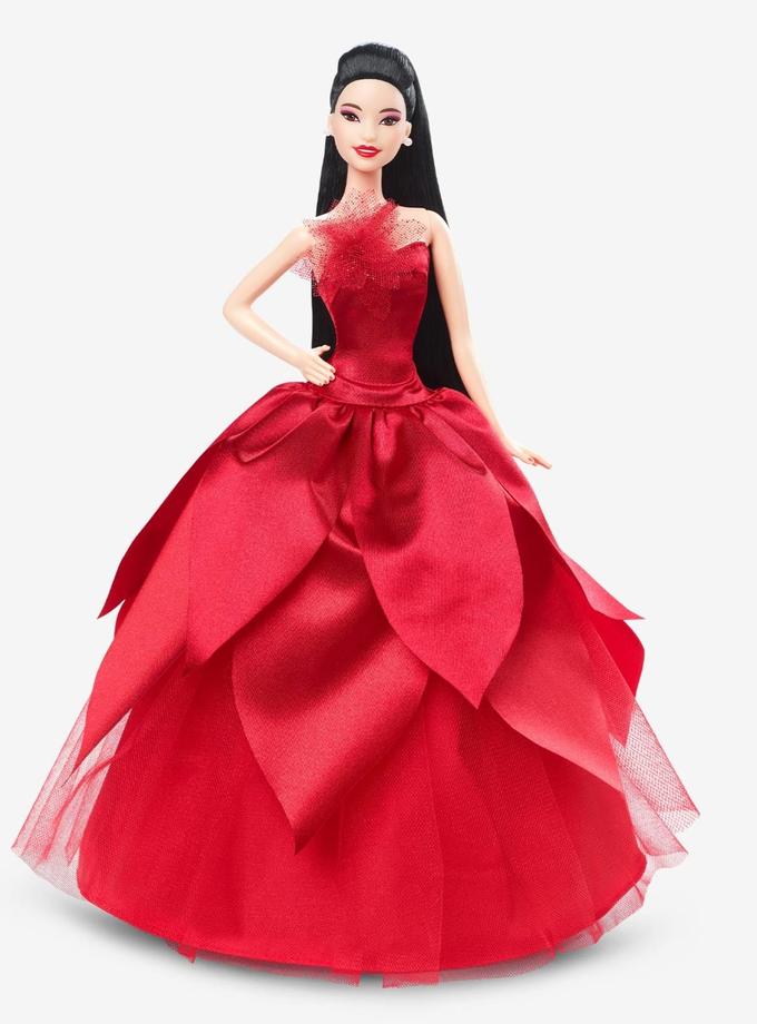 2022 Holiday Barbie, Black Hair High Quality