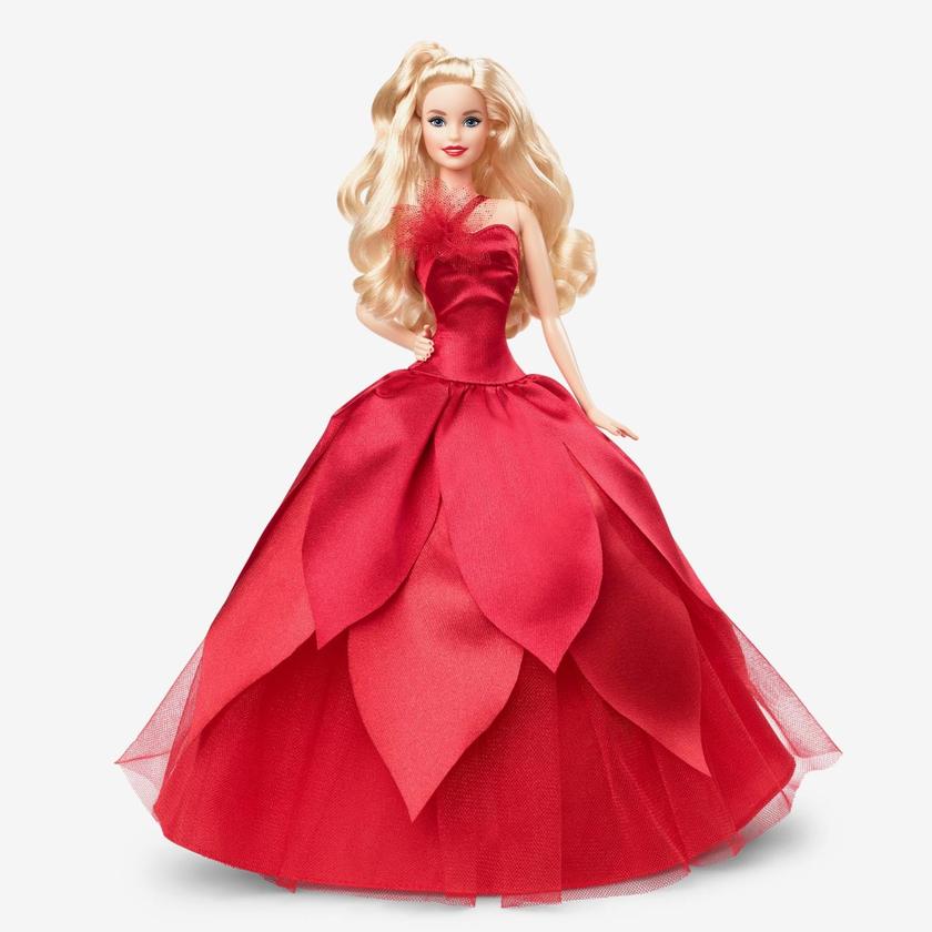 2022 Holiday Barbie Doll, Blonde Hair New Arrival