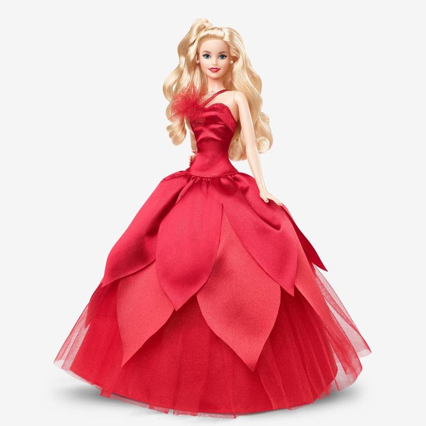 2022 Holiday Barbie Doll, Blonde Hair New Arrival