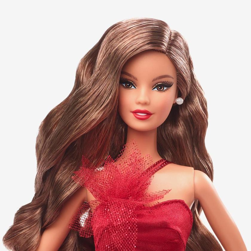 2022 Holiday Barbie, Light-Brown Hair Best Price