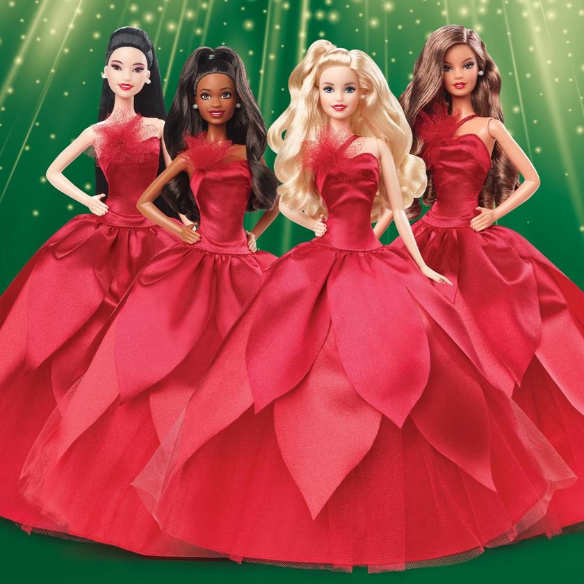 2022 Holiday Barbie, Light-Brown Hair Best Price