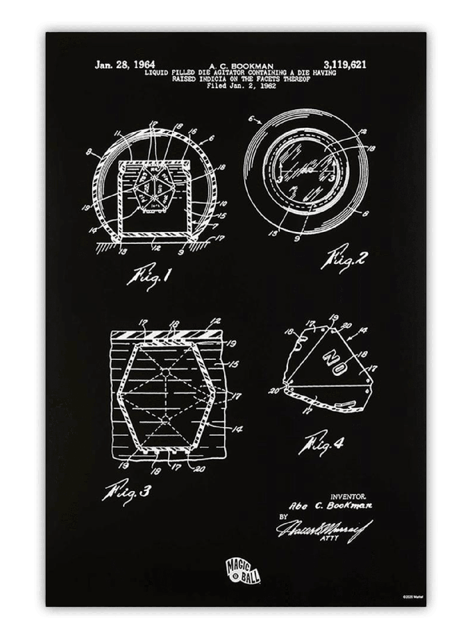 Art of Engineering Magic 8 Ball Print On Sale