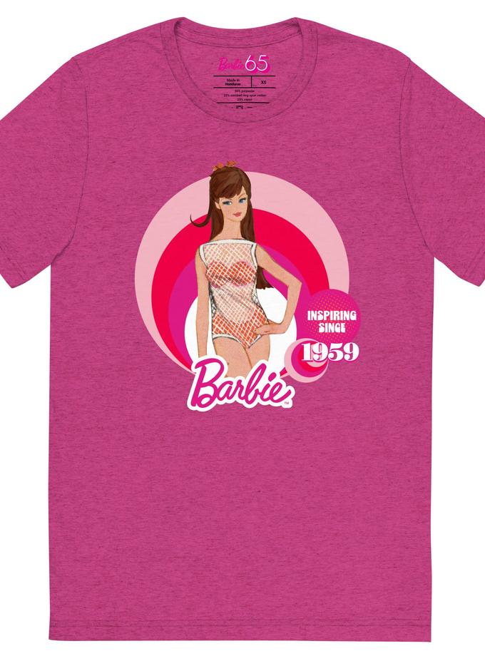 Barbie 1960's Inspiring Since 1959 Pink T-Shirt On Sale