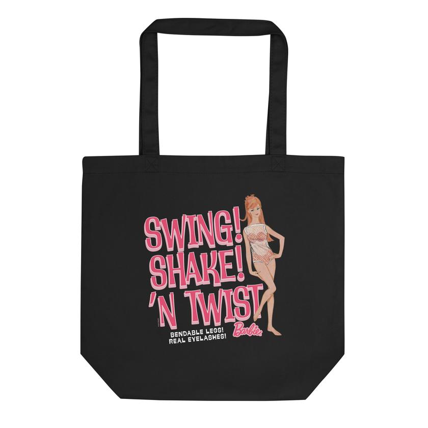 Barbie 1960's Swing Shake N' Twist Tote Bag Free shipping