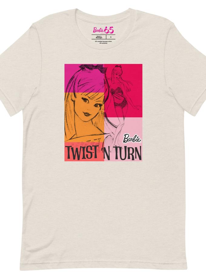 Barbie 1960's Twist N' Turn Colorbock T-Shirt Best Price