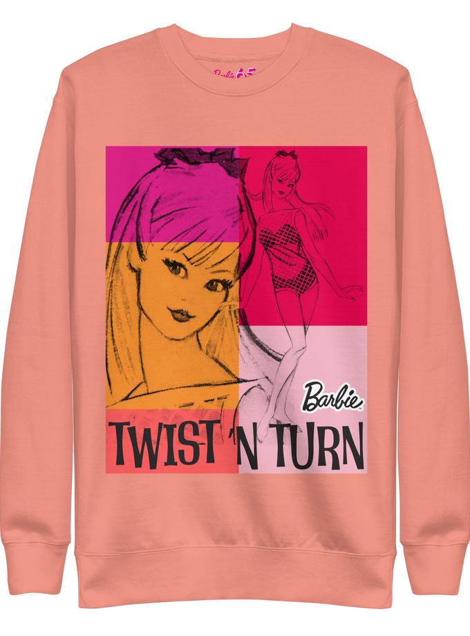 Barbie 1960's Twist N' Turn Sweatshirt Best Seller