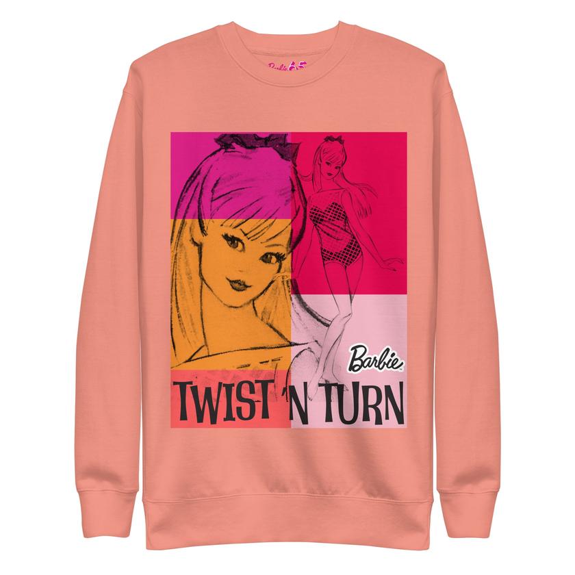 Barbie 1960's Twist N' Turn Sweatshirt Best Seller