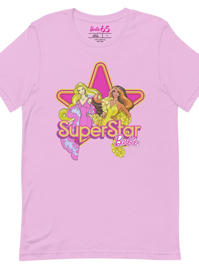 Barbie 1970's Superstar Pink T-Shirt High Quality