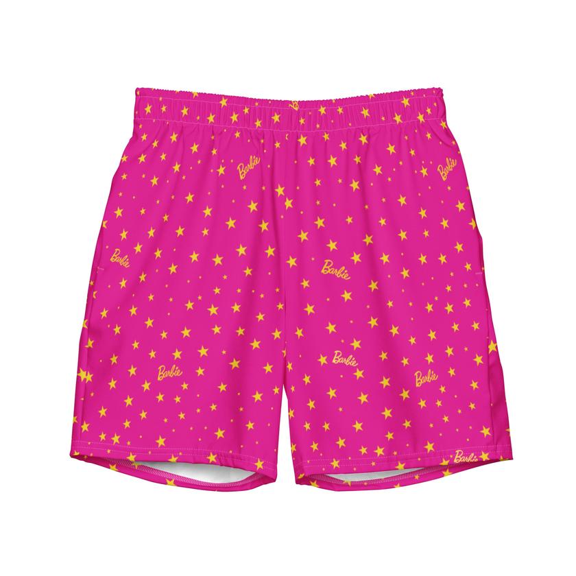 Barbie 1970's Superstar Swim Trunks Free shipping