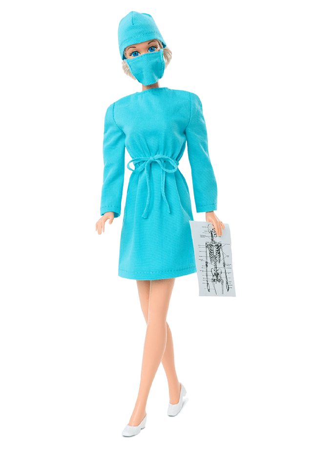 Barbie 1973 Doctor Doll Free shipping