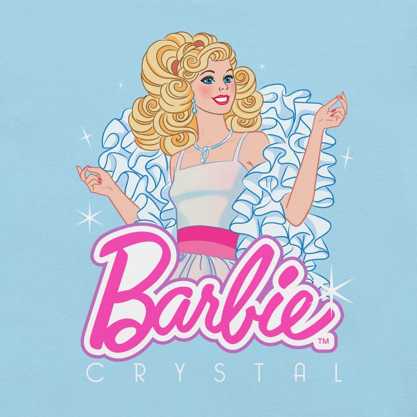 Barbie 1980's Crystal Blue T-Shirt New Arrival