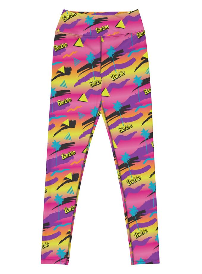 Barbie 1990's Hot Skatin' Leggings Free shipping