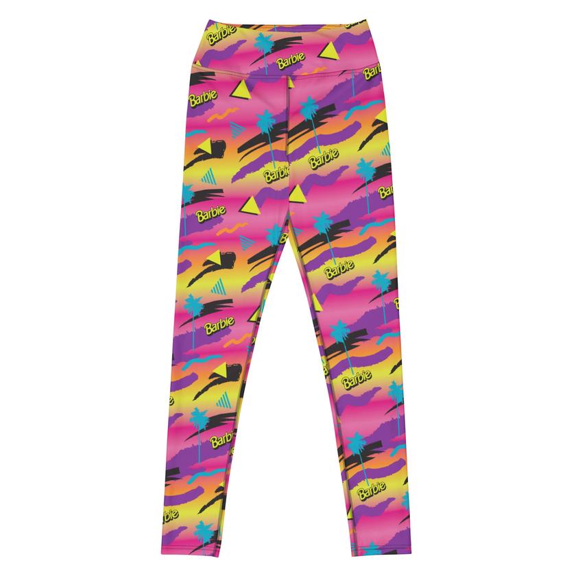 Barbie 1990's Hot Skatin' Leggings Free shipping