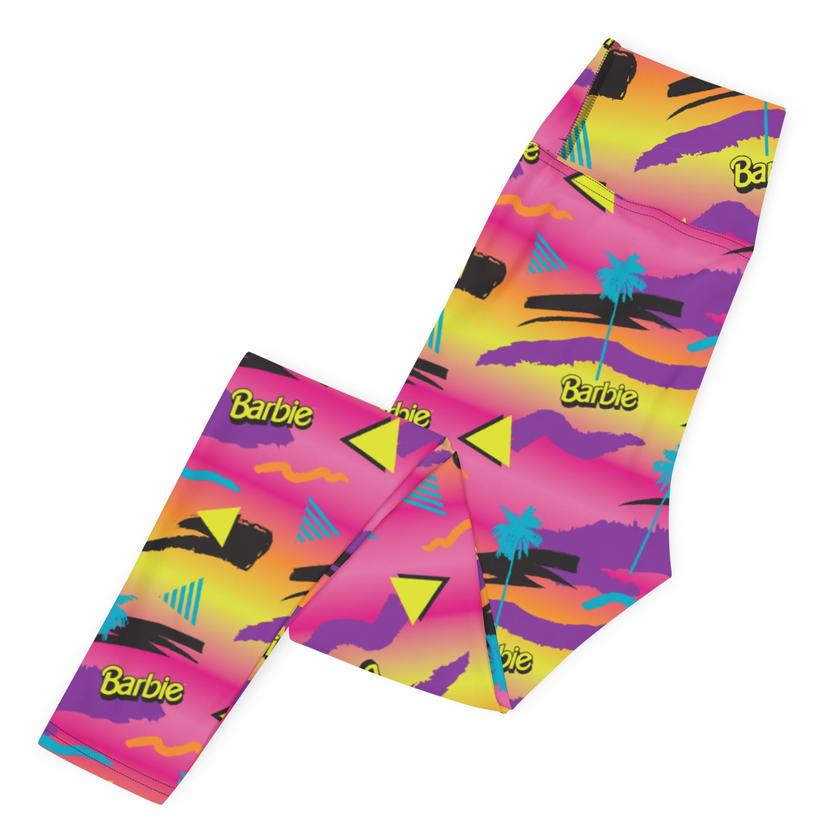 Barbie 1990's Hot Skatin' Leggings Free shipping