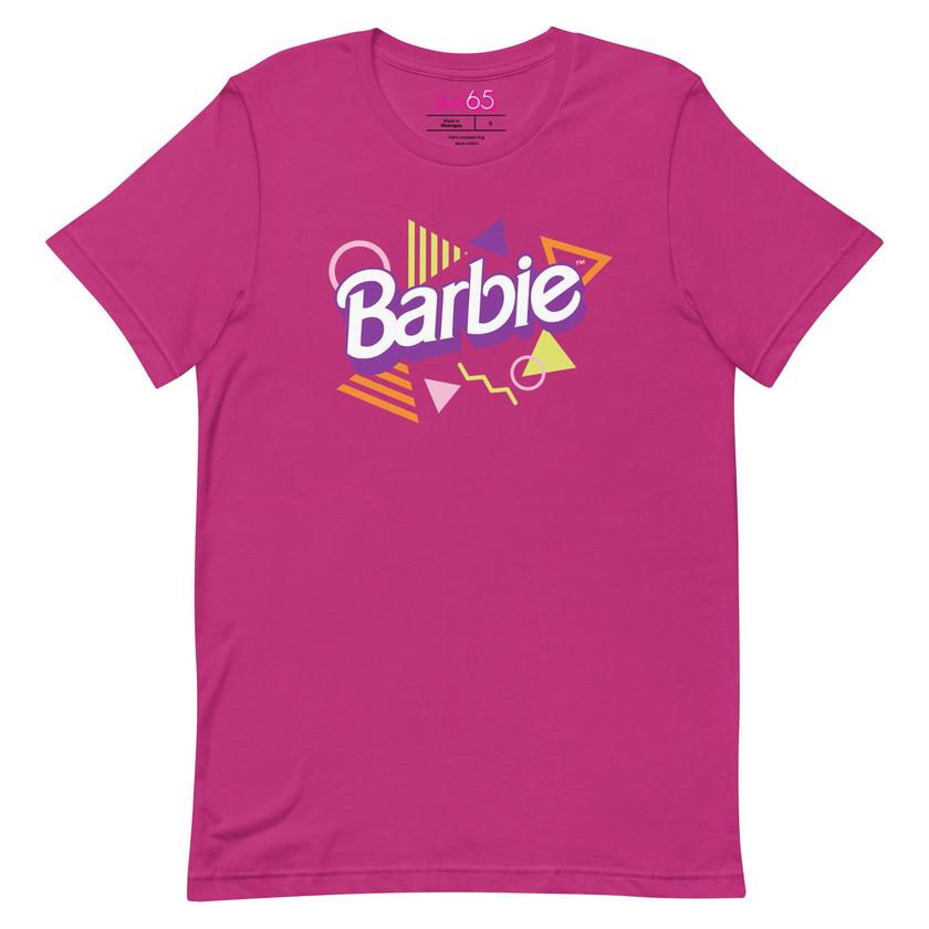 Barbie 1990's Hot Skatin' Pink T-Shirt High Quality