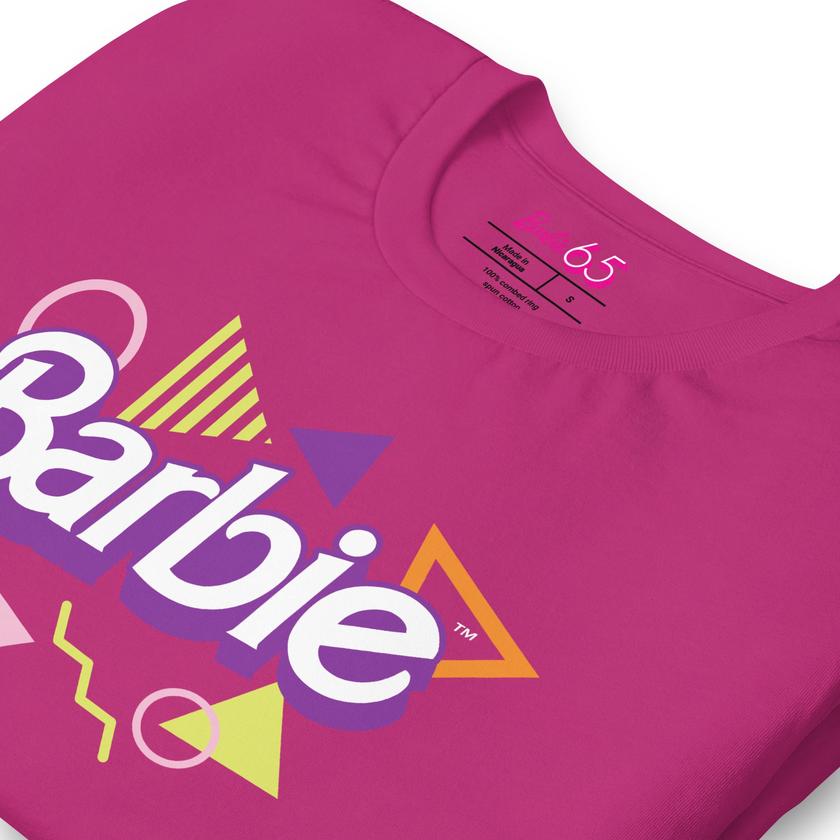 Barbie 1990's Hot Skatin' Pink T-Shirt High Quality