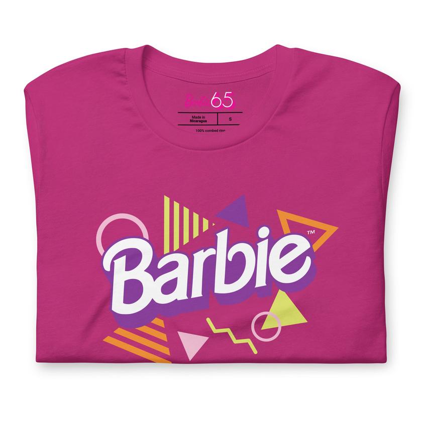 Barbie 1990's Hot Skatin' Pink T-Shirt High Quality