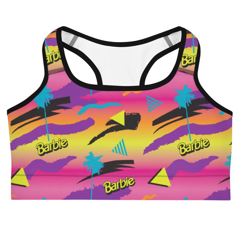 Barbie 1990's Hot Skatin' Sports Bra High Quality