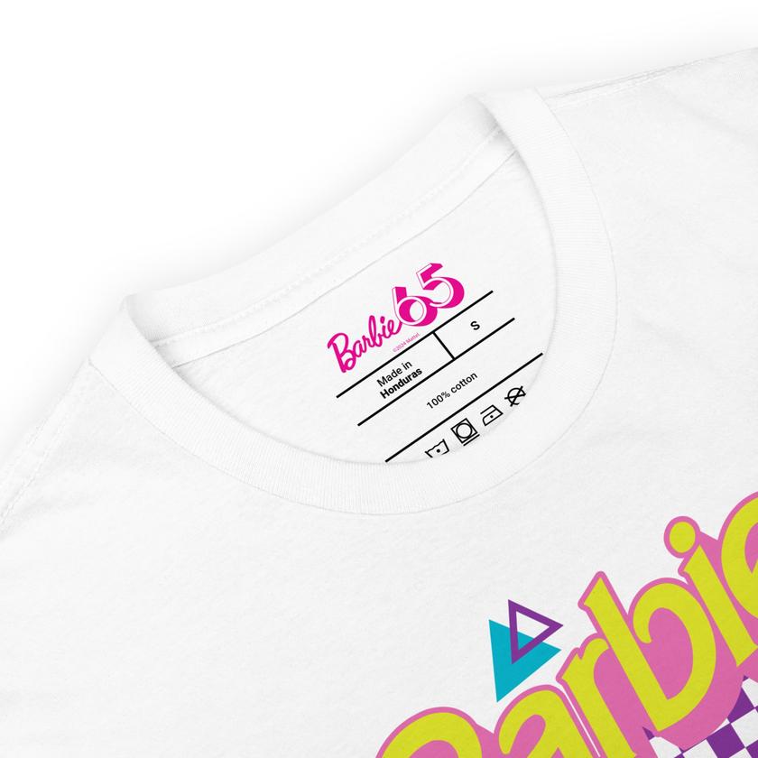 Barbie 1990's Hot Skatin' White T-Shirt New Arrival