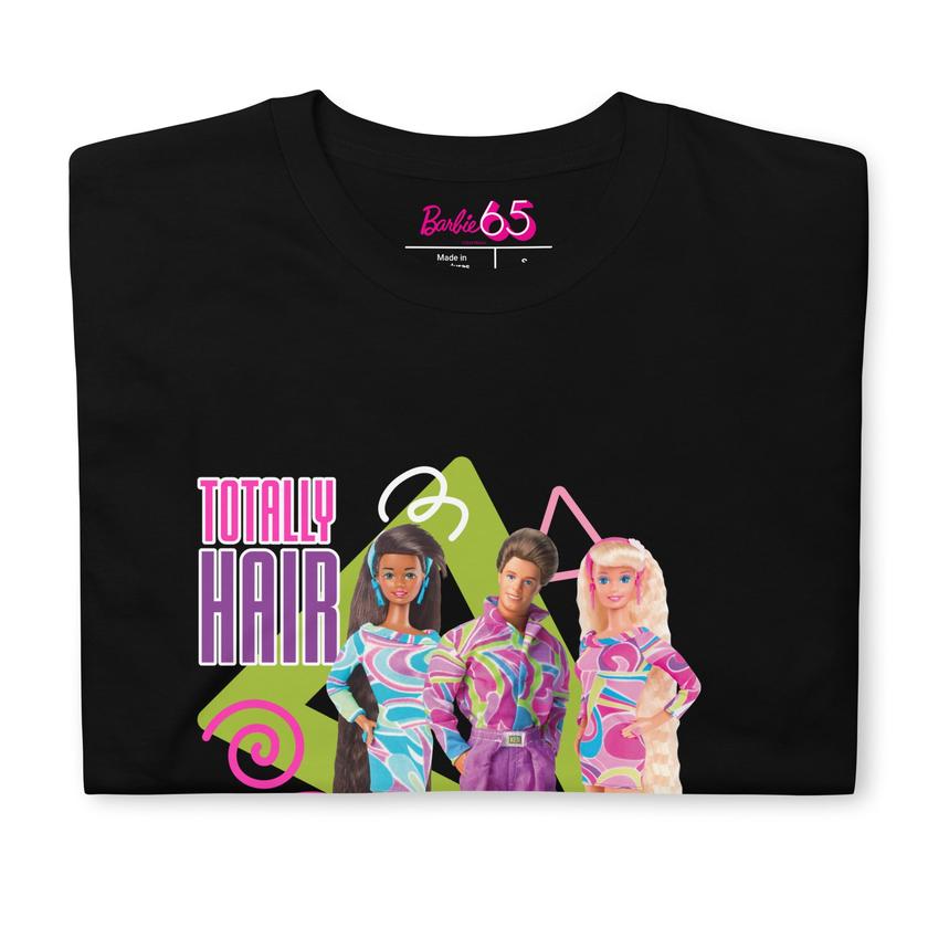 Barbie 1990's Totally Hair Black T-Shirt Best Price