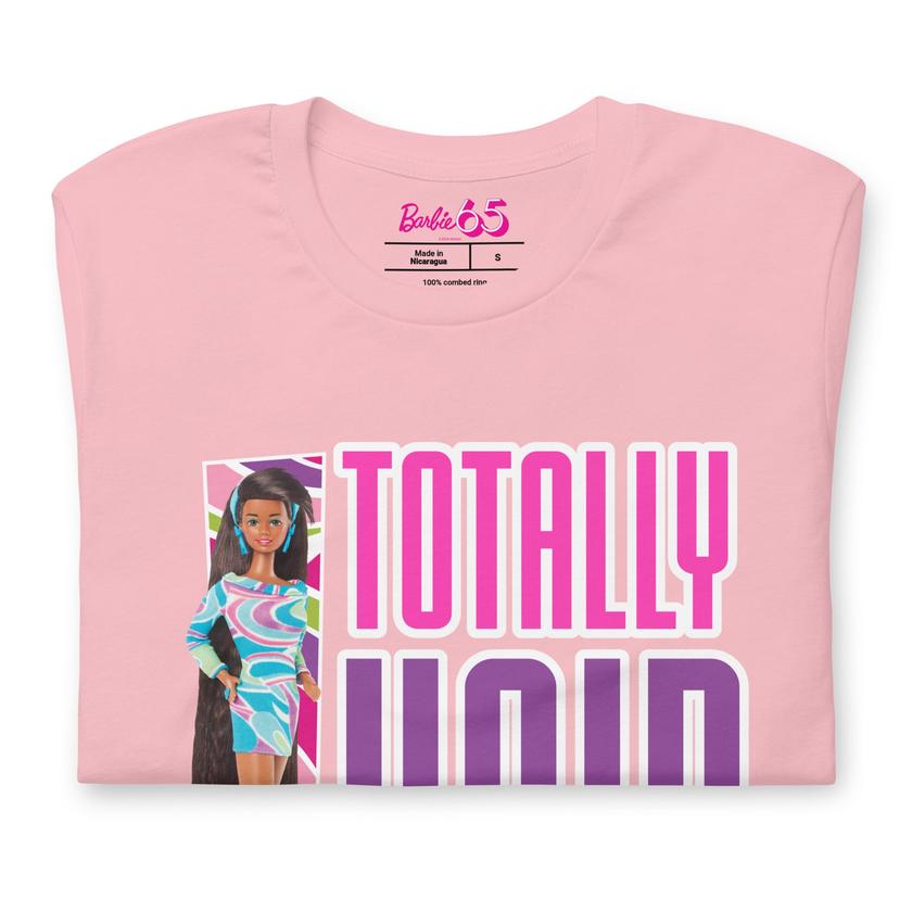 Barbie 1990's Totally Hair Pink T-Shirt New Arrival