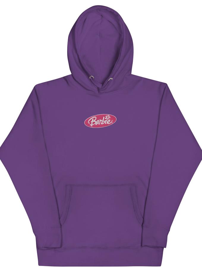 Barbie 2000's Logo Embroidered Hoodie Best Price