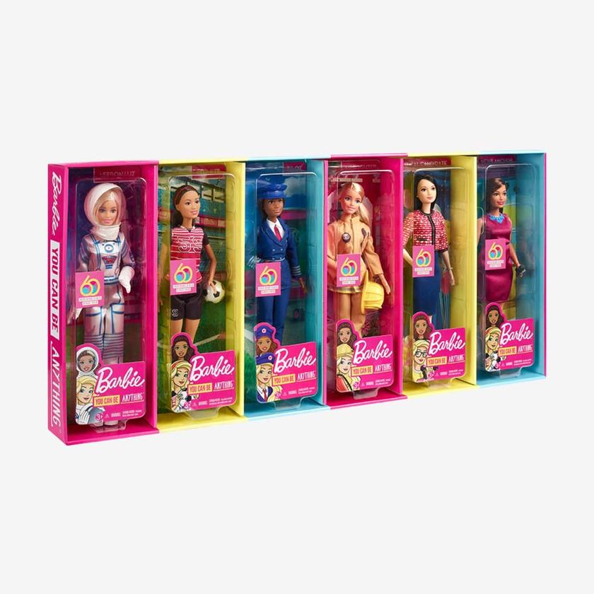 Barbie 60th Anniversary Careers Dolls Limited Edition Bundle Best Seller