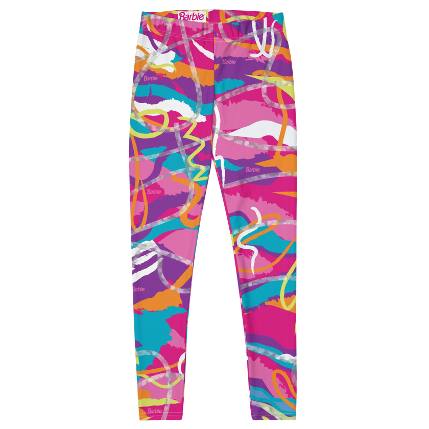 Barbie 80s Themed Neon Print Leggings On Sale