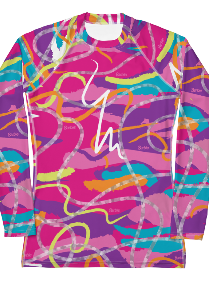 Barbie 80s Themed Neon Print Top On Sale