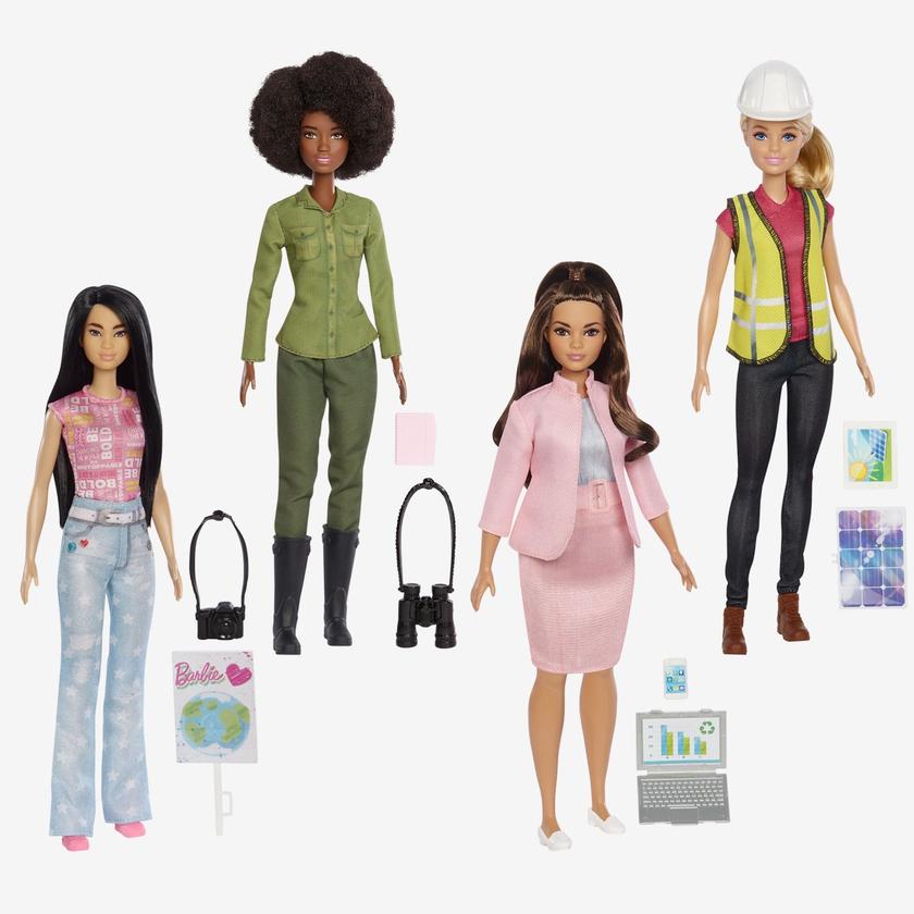 Barbie Eco-Leadership Team (2022 Career of the Year Four Doll Set) High Quality