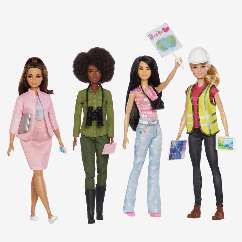 Barbie Eco-Leadership Team (2022 Career of the Year Four Doll Set) High Quality