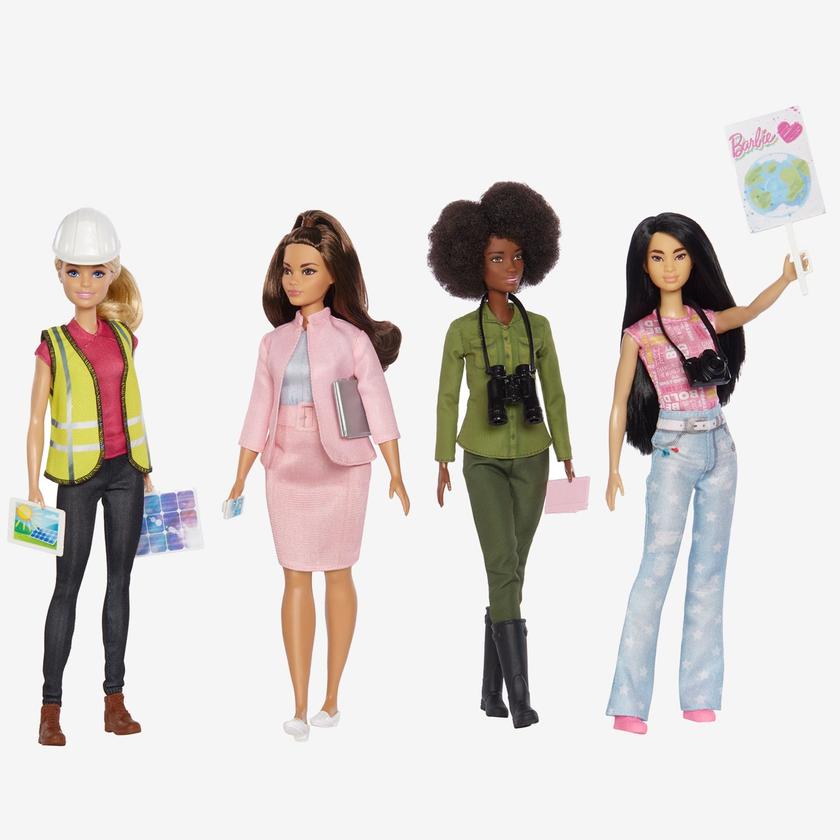 Barbie Eco-Leadership Team (2022 Career of the Year Four Doll Set) High Quality