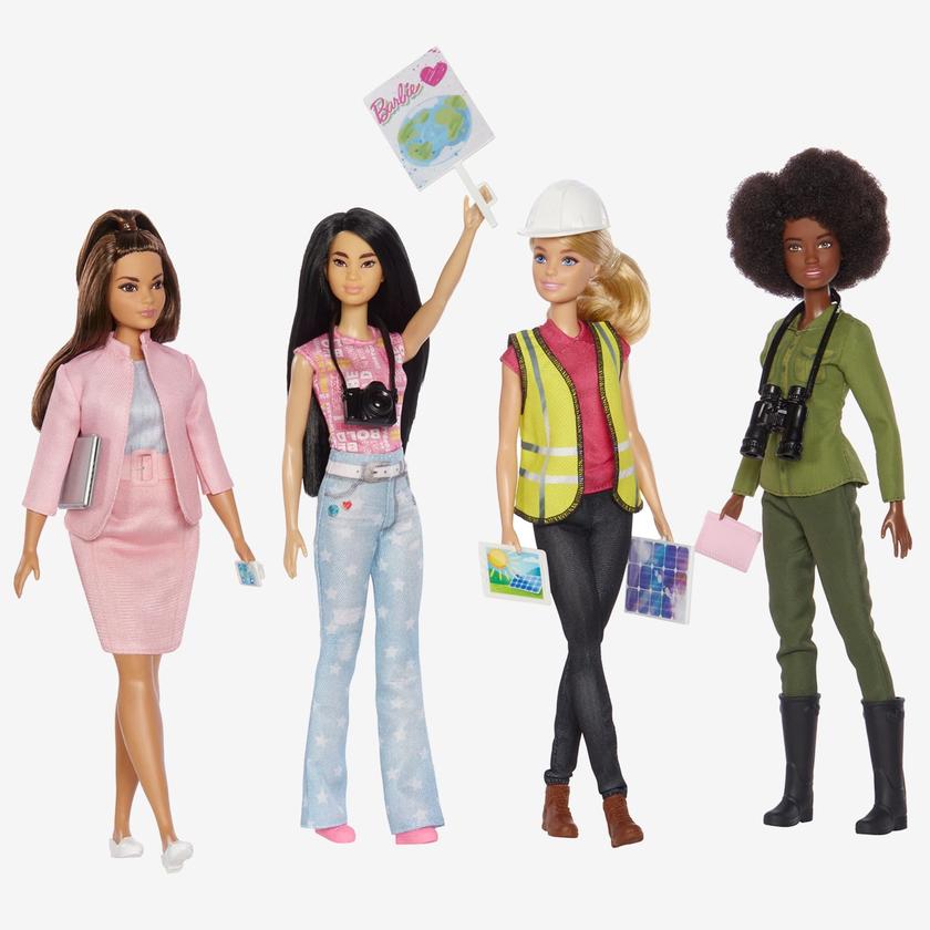 Barbie Eco-Leadership Team (2022 Career of the Year Four Doll Set) High Quality