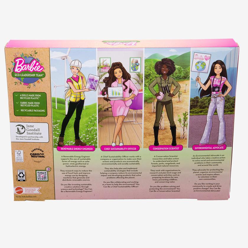 Barbie Eco-Leadership Team (2022 Career of the Year Four Doll Set) High Quality