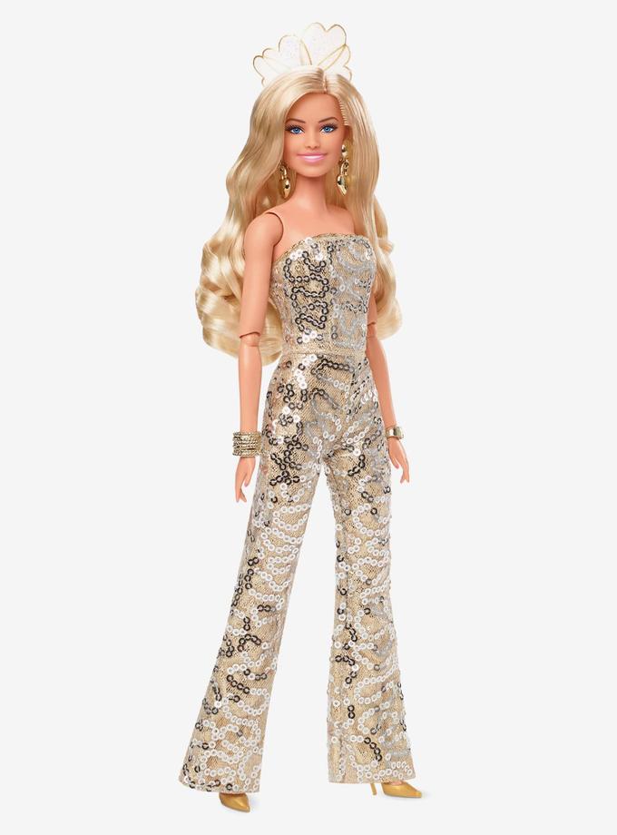 Barbie in Gold Disco Jumpsuit – Barbie The Movie Best Seller