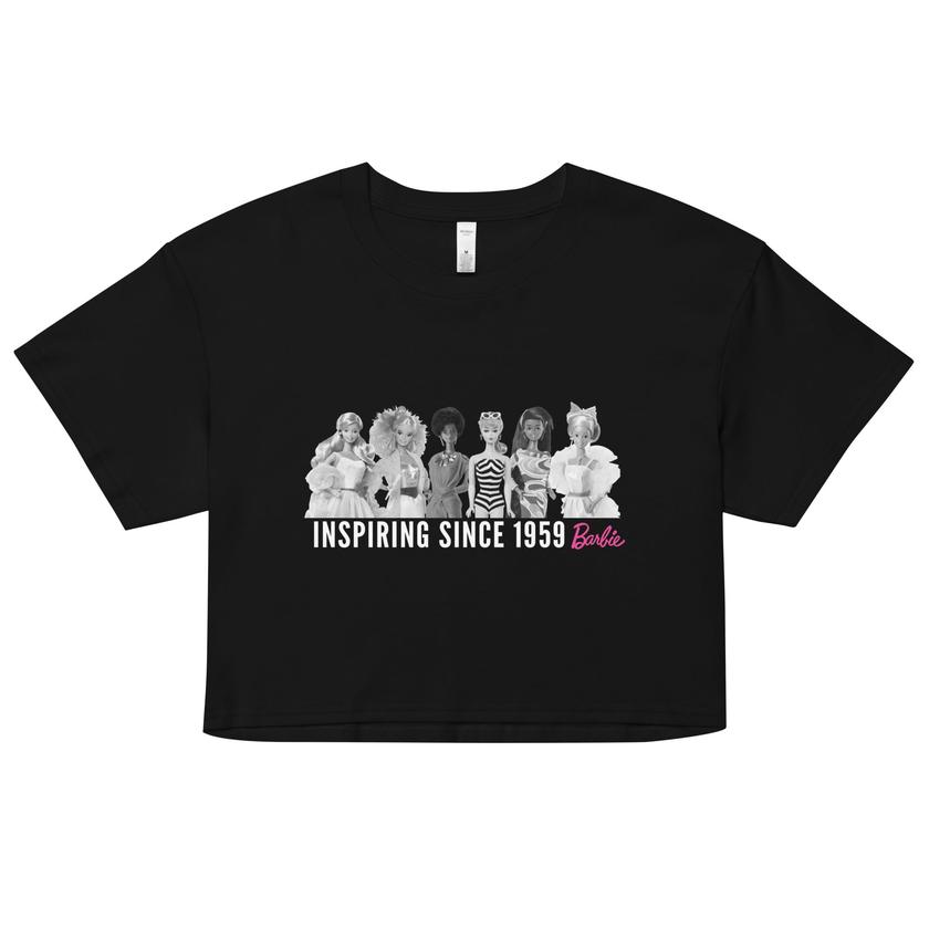 Barbie Inspiring Since 1959 Crop Tee Free shipping