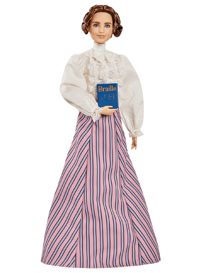 Barbie Inspiring Women Helen Keller Doll High Quality