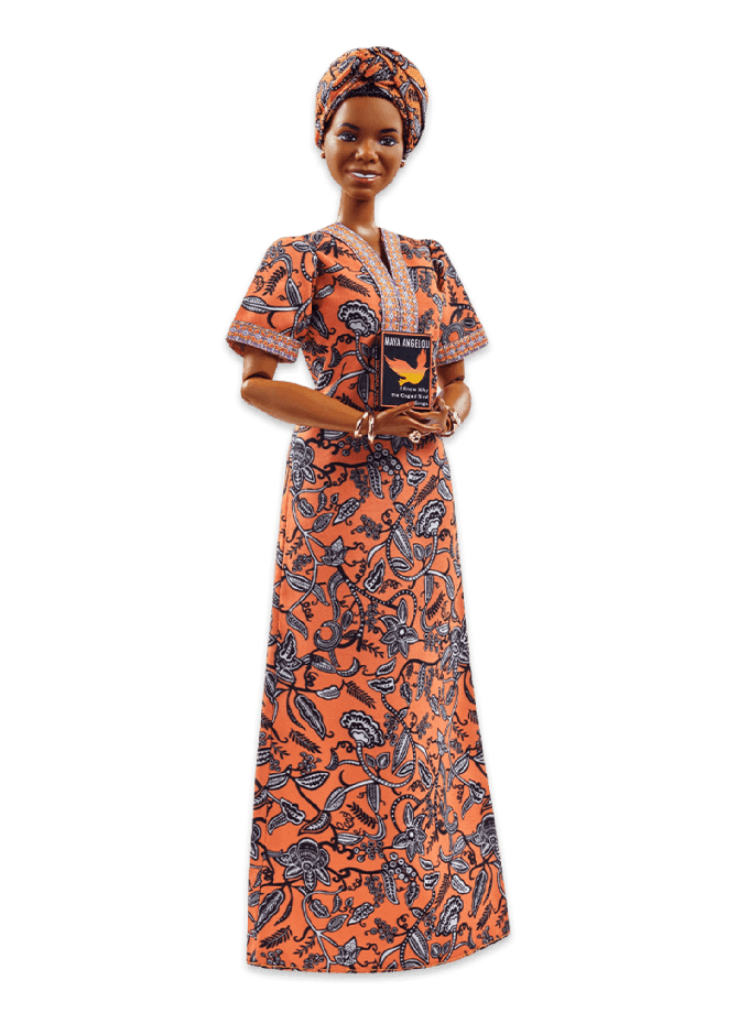 Barbie Inspiring Women Maya Angelou Doll High Quality