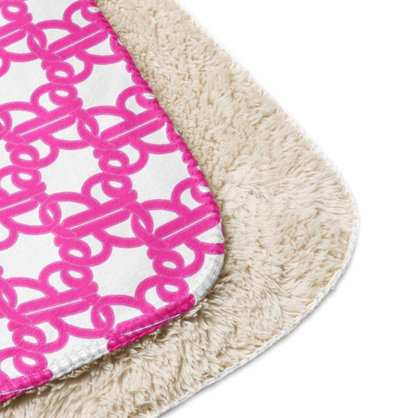 Barbie Logo Sherpa Blanket New Arrival