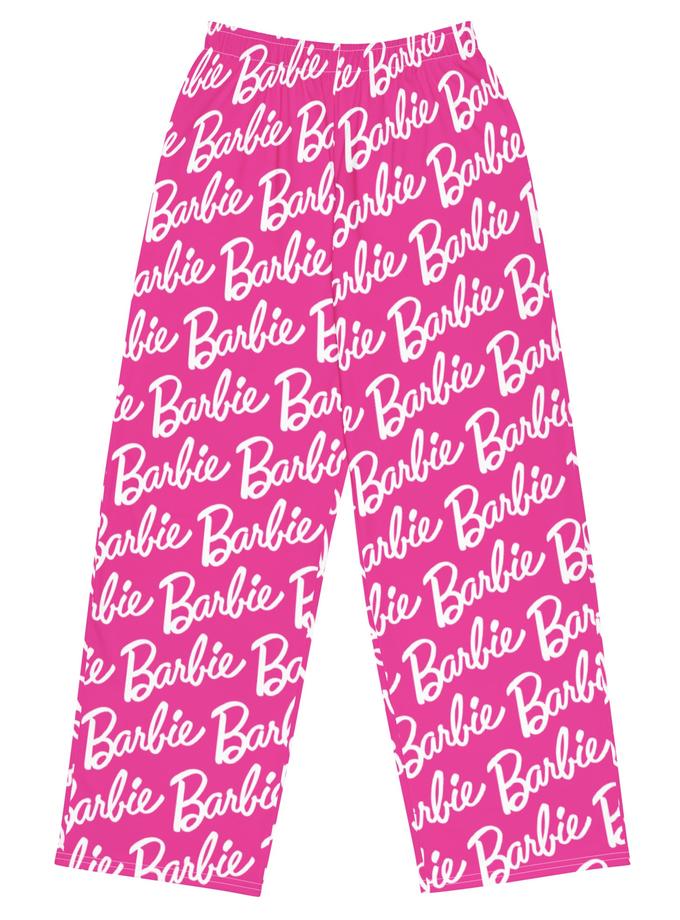 Barbie Logo Wide Leg Pants New Arrival