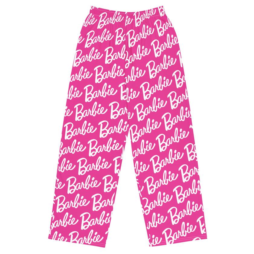 Barbie Logo Wide Leg Pants New Arrival