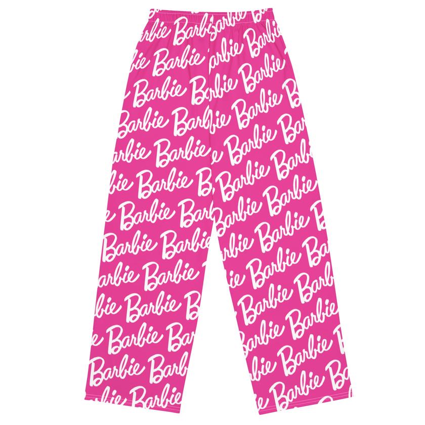 Barbie Logo Wide Leg Pants New Arrival