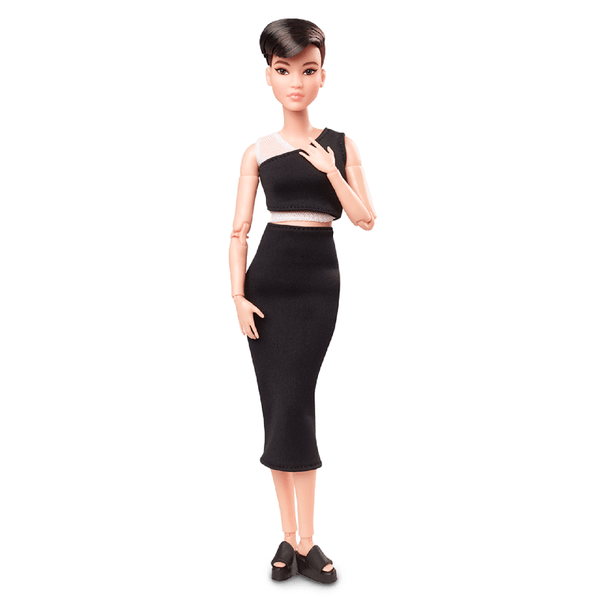 Barbie Looks Doll (Petite, Brunette Pixie Cut) New Arrival