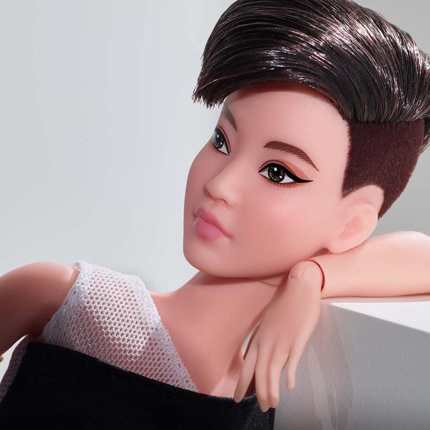 Barbie Looks Doll (Petite, Brunette Pixie Cut) New Arrival