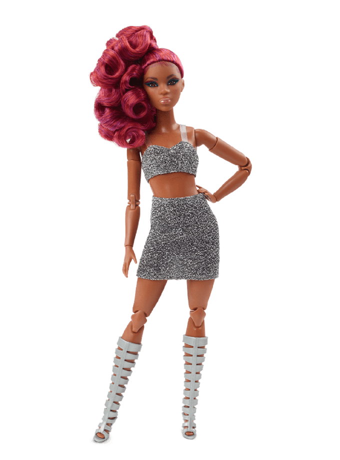 Barbie Looks Doll (Petite, Curly Red Hair) New Arrival