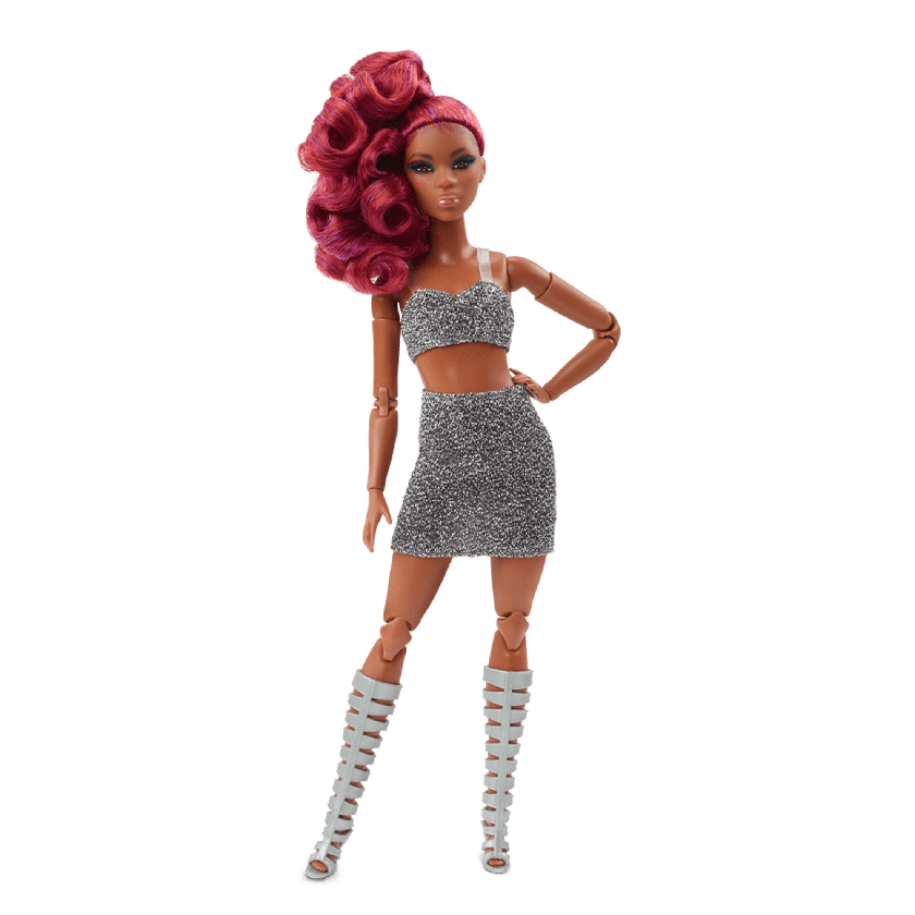 Barbie Looks Doll (Petite, Curly Red Hair) New Arrival