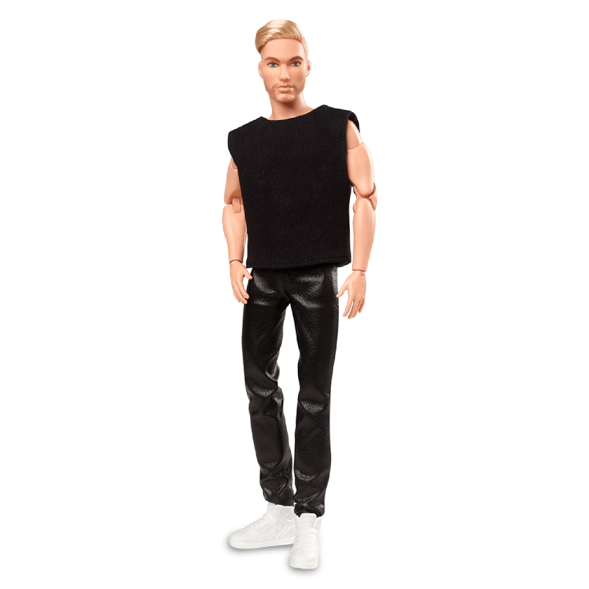 Barbie Looks Ken Doll (Blonde with Facial Hair) High Quality