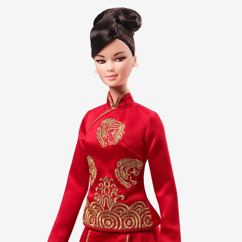 Barbie Lunar New Year Doll Designed by Guo Pei For Sale